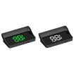 W1 Car HUD GPS Speedometer KM Display - White Head-up Speed Monitor - 2