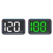 X1 Smart HUD Car GPS Speed Display - HD Head-up Display, MPH (Green) - 2