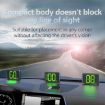 X1 Smart HUD Car GPS Speed Display - HD Head-up Display, MPH (Green) - 5