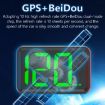 X1 Smart HUD Car GPS Speed Display - HD Head-up Display, MPH (Green) - 7