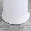 Lake Blue Elastic Spandex Table Cover - 80cm Round Wedding Decor - 9