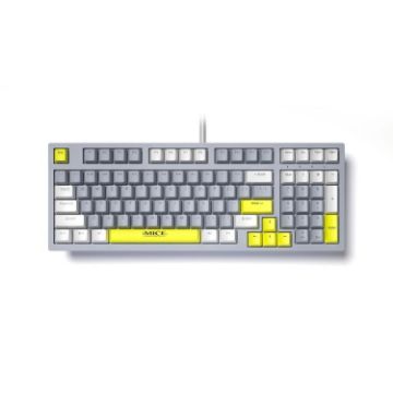 iMICE GK-500 Gray Type-C Wired Mechanical Gaming Keyboard - 1