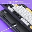 iMICE GK-500 Gray Type-C Wired Mechanical Gaming Keyboard - 4