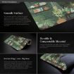 Cute Frog Mouse Pad - Green Non-Slip Desk Mat for Computer/Laptop 300x600mm - 4