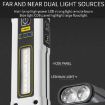 E-SMARTER STD01 Gray COB Work Light with Power Display & Magnet LED - 4
