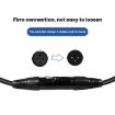 VEGGIEG 1.5m XLR Balanced Male to Female Stereo Microphone Cable (Black) - 5