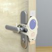 White Baby Room Cushion Mute Door Closer & Anti Collision Lock Cover - 2