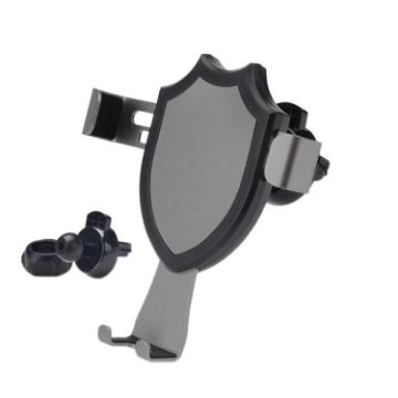 Gray Eagle Beak Clip 360 Rotating Car Phone Holder - Air Outlet Clip-on - 1