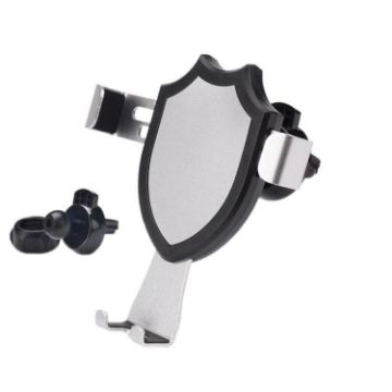 Silver Eagle Beak Clip 360 Rotating Car Phone Holder - Air Outlet Clip-on - 1