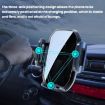15W Wireless Charging Car Phone Holder - White + Car Charger Head - 3