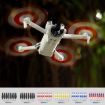 DJI Mini 3 Drone 8pcs 6030F Propeller Blades Low Noise Orange Tip - 2