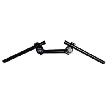 Black Aluminum Alloy Motorcycle Handlebar Variable Diameter Faucet - 1