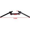 Blue Aluminum Alloy Motorcycle Handlebar Variable Diameter Faucet - 3