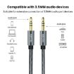 VegGieg 2m Braided 3.5mm Aux Cable for Phone, Computer, Stereo & More - 4