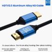 VegGieg V2.0 4K60Hz HDMI Cable 3m - TV, Monitor, Projector (Black) - 4