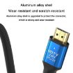 VegGieg V2.0 4K60Hz HDMI Cable 3m - TV, Monitor, Projector (Black) - 5
