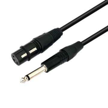 VEGGIEG 3m 3Pin XLR Speaker Cable Mixer Balanced Audio Mic Cable - 1