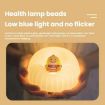 ICARER FAMILY Cartoon Silicone Night Light - Beige Baby Bedside Lamp - 5