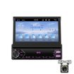 7" Universal Retractable Screen Car MP5 Player with Wired Carplay & Camera - 1