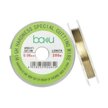 BAKU 0.08mm 200m Carbon Steel Wire for LCD Screen Repair - 1