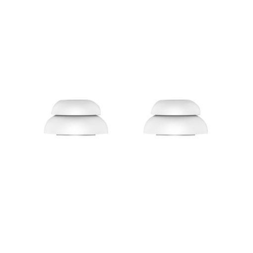 AhaStyle PT99-2 Silicone Earbuds for AirPods Pro/Pro 2, Size M, White - 1