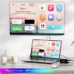 BY971 3-In-1 Wireless CarPlay Adapter & Car TV Stick with HDMI Out 2+16G - 9
