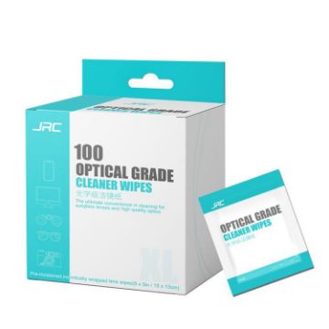 JRC F502 100pcs Glasses & Phone Screen Cleaning Alcohol Kit - 1