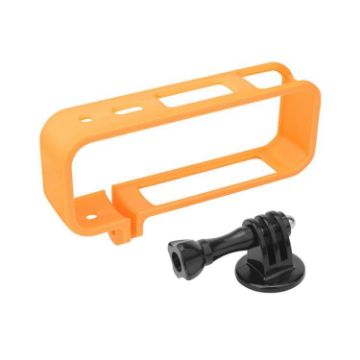 Insta360 X5 360 Camera Protective Cage Case - Shockproof, Orange - 1