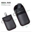 RFID Blocking Car Key Holder - Anti-Skimming Carbon Fiber Case, Small - 7