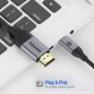 QGeeM USB-C to HDMI Cable 4K 30Hz, 1.8m for Screen Mirroring - 4