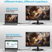 QGeeM VGA to HDMI Adapter with Micro USB Power & Audio 1080P 60Hz Black - 4
