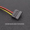 12V to SATA Graphics Card to HDD Power Cable - 1 to 1 Connection - 4