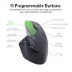 Rapoo MT760mini Black Wireless Triple Mode Ergonomic Mouse for Office - 4
