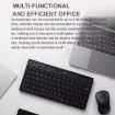 Rapoo 8000GT Wireless Keyboard Mouse Set for Laptop Tablet Phone White - 3