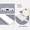 Rechargeable 20cm Motion Sensor Light Bar with Remote - Black Cabinet Lamp - 7