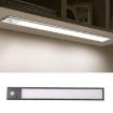 Rechargeable 40cm Motion Sensor Light Bar with Remote - Black Cabinet Lamp - 1