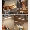 Rechargeable 40cm Motion Sensor Light Bar with Remote - Black Cabinet Lamp - 8