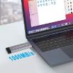 NVMe 10Gbps USB3.1 Gen2 Hard Drive Enclosure, USB + Type-C, 2230/2242 - 4