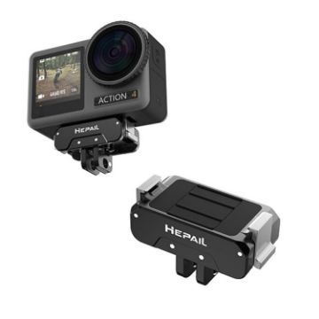 DJI Osmo Action 4/3 HEPAIL AC-17 Metal Magnetic Quick Release - 1