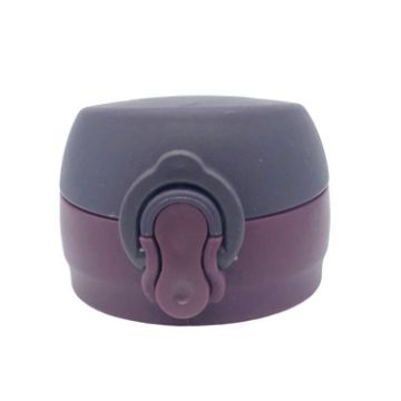 Reusable Wine Red Coffee Cup Lids - Leak-Proof Locking for Tumblers - 1