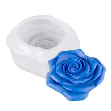 Eternal Rose Candle Silicone Mold DIY Floral Aromatherapy ZW-351 - 1