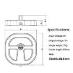 Braun Series 1/3/5/6/7/8/9 FLX-5210 Charging Base Replacement Charger Black - 5
