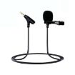 Lavalier Microphone 3.5mm TRRS with Earphone Jack Clip-on Lapel 2m - 1