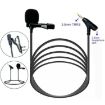 Lavalier Microphone 3.5mm TRRS with Earphone Jack Clip-on Lapel 5m - 2