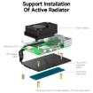 Yahboom PCIe to M.2 Adapter for Raspberry Pi 5 with 256G SSD Expansion - 8