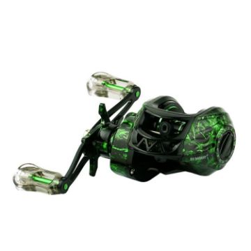 YUMOSH EQC200 Right Hand Baitcasting Reel 6.3:1 Gear Ratio, Magnetic Brake - 1