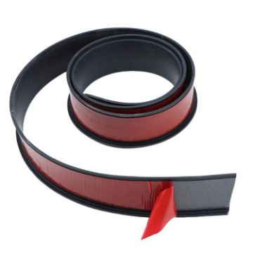 Black Self-Adhesive Car Wheel Arch Trim 3.5cm x 1.5m Anti-Scratch Guard - 1