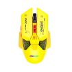 MKESPN Wired + 2.4G Dual Mode Gaming Mouse 10000 DPI RGB Yellow - 1