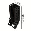 Wall-Mounted Battery Organizer for 10 AA & 10 AAA Batteries - Black - 7