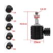 Q5-B M6 Female to 1/4 Male Mini Ball Head Adapter for Tripod Accessories - 2